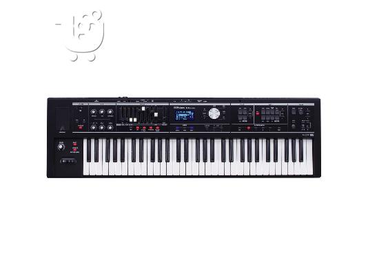 PoulaTo: Roland VR-09 V-Combo חי ביצועים מקלדת, 61-Key, אפור כהה